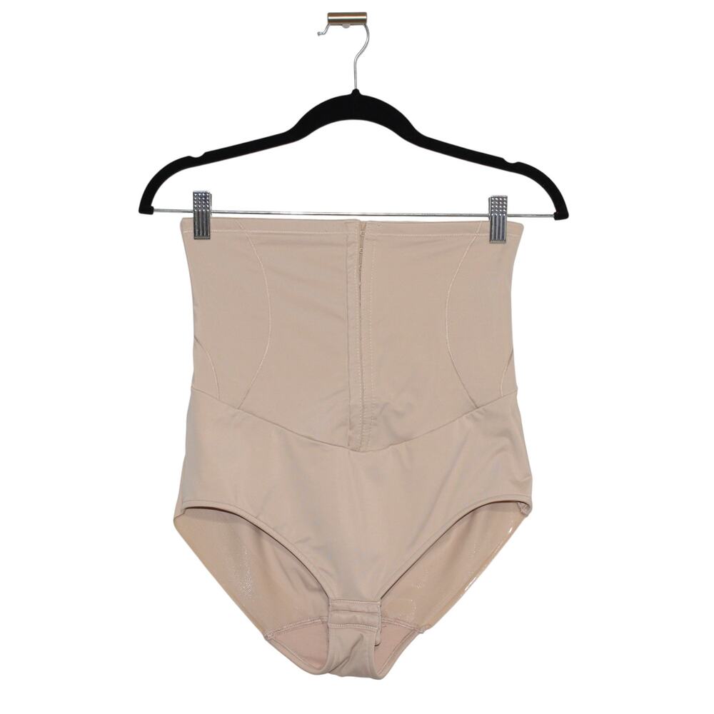 Naomi & Nicole Beige Shapewear Brief with Corset Waist Size 2X